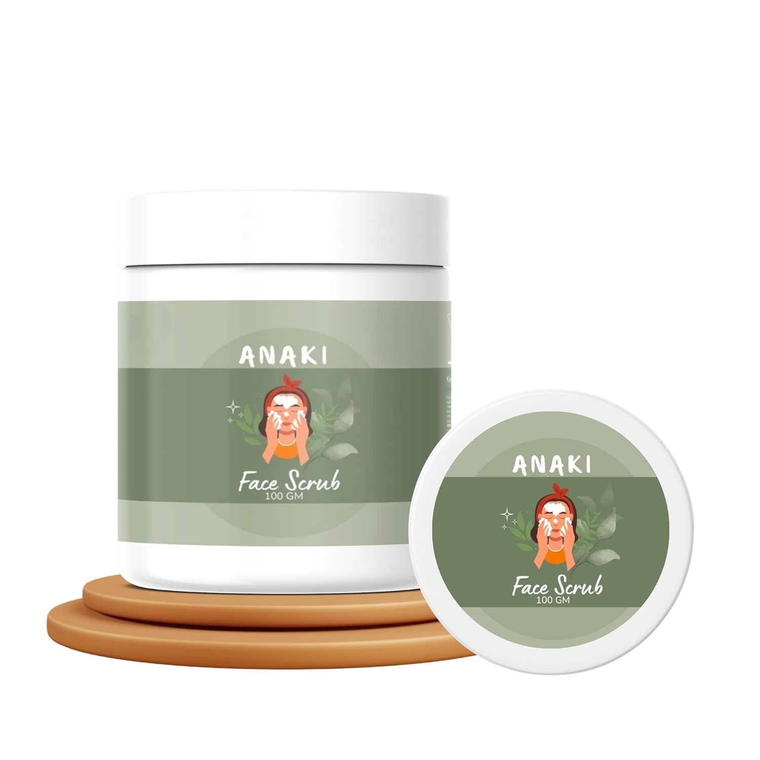 Anaki De-Tan Scrub For Face & Body (100 Ml) | Revitalizing Tan Removal | Cleanser For Deep Exfoliation | Dead Skin Remover | Blackhead Remover | Skin Brightening