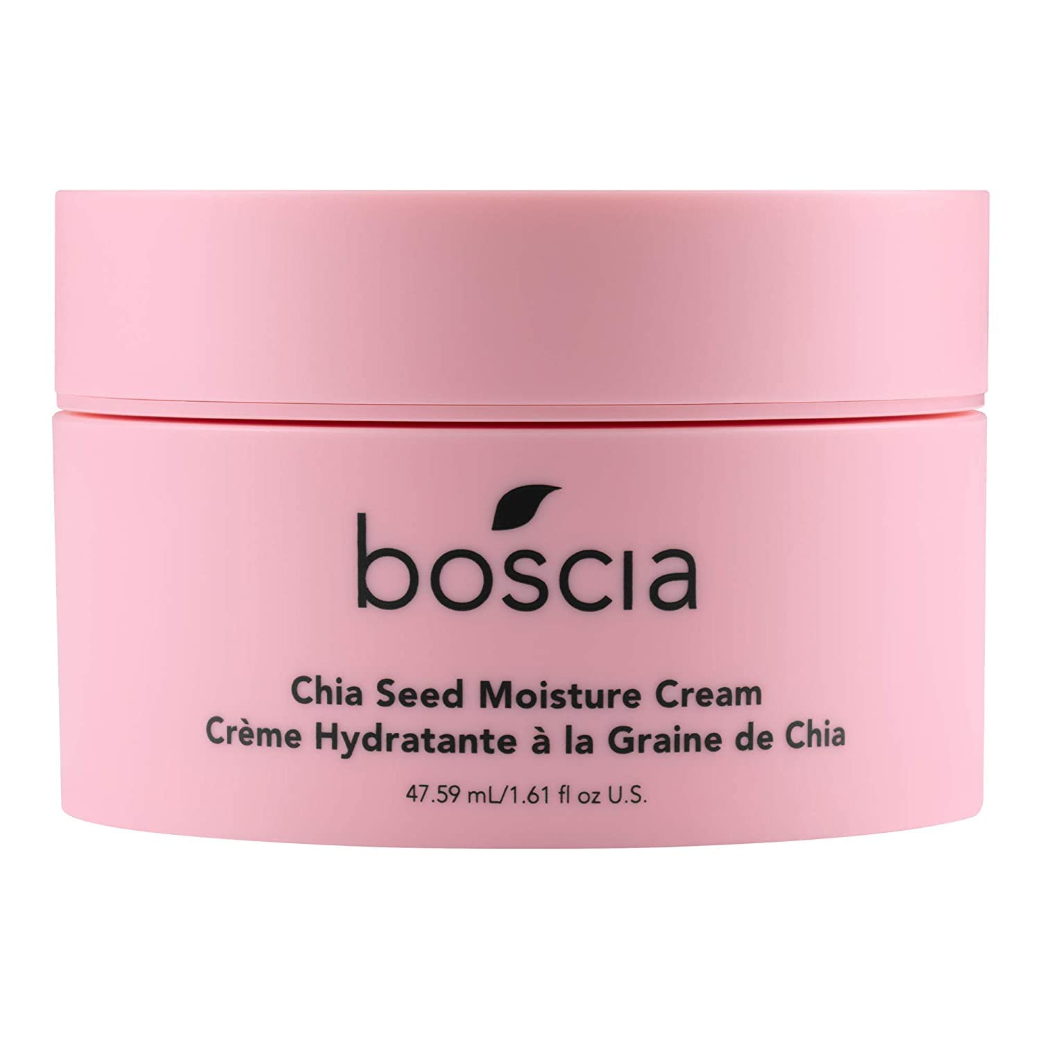 boscia Chia Seed Moisture Cream - Vegan, Cruelty-Free, Natural and Clean Skincare | Super-Rich Moisturizer for Long-lasting Hydration, 1.61 fl. oz.