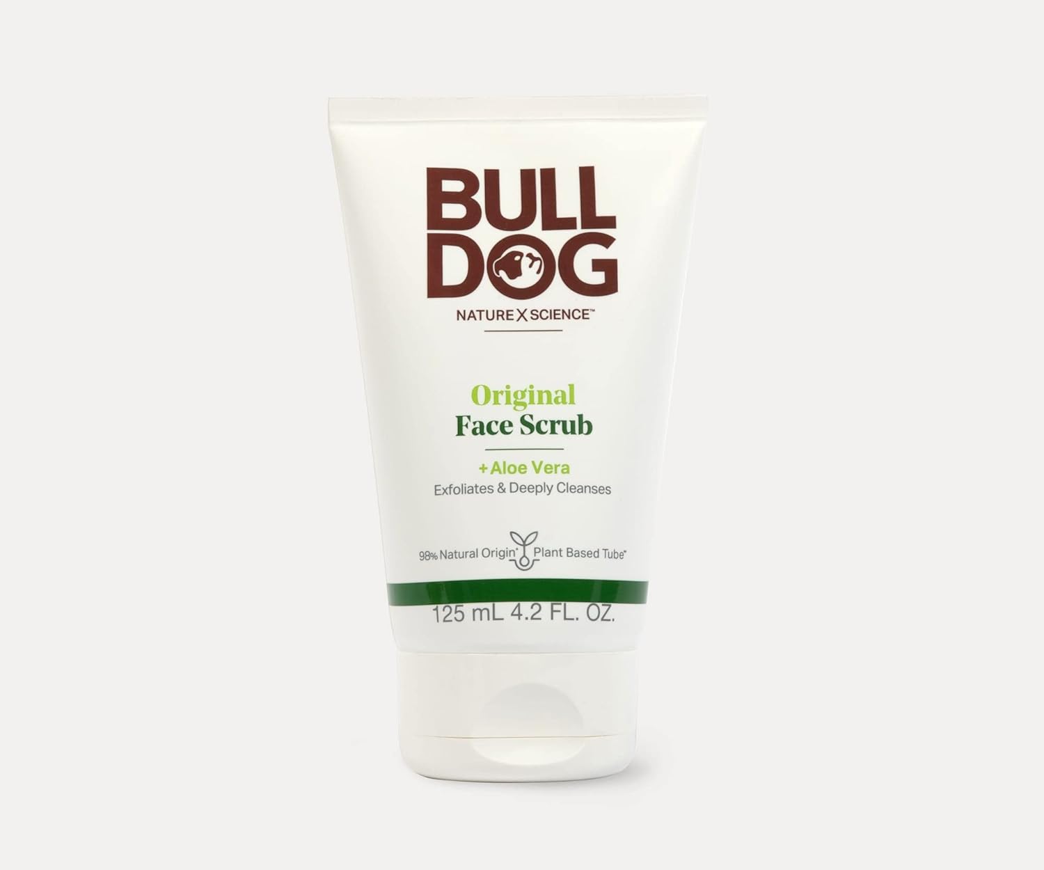 Bulldog Skincare For Men, Original Face Scrub, 4.2 fl oz (125 ml)