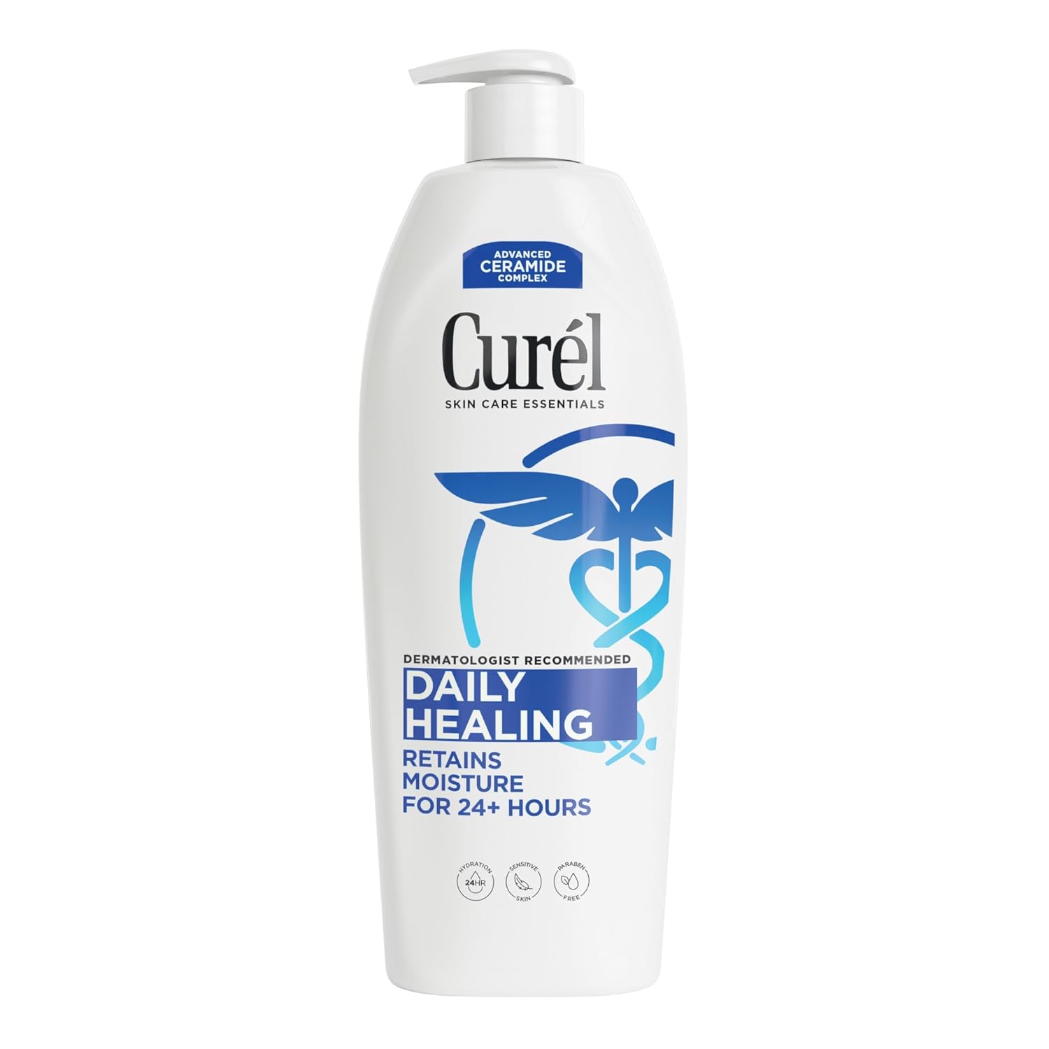 Curel Daily Moisture Body Lotion for Normal Dry Skin, Long Lasting Hydration, 591 ml