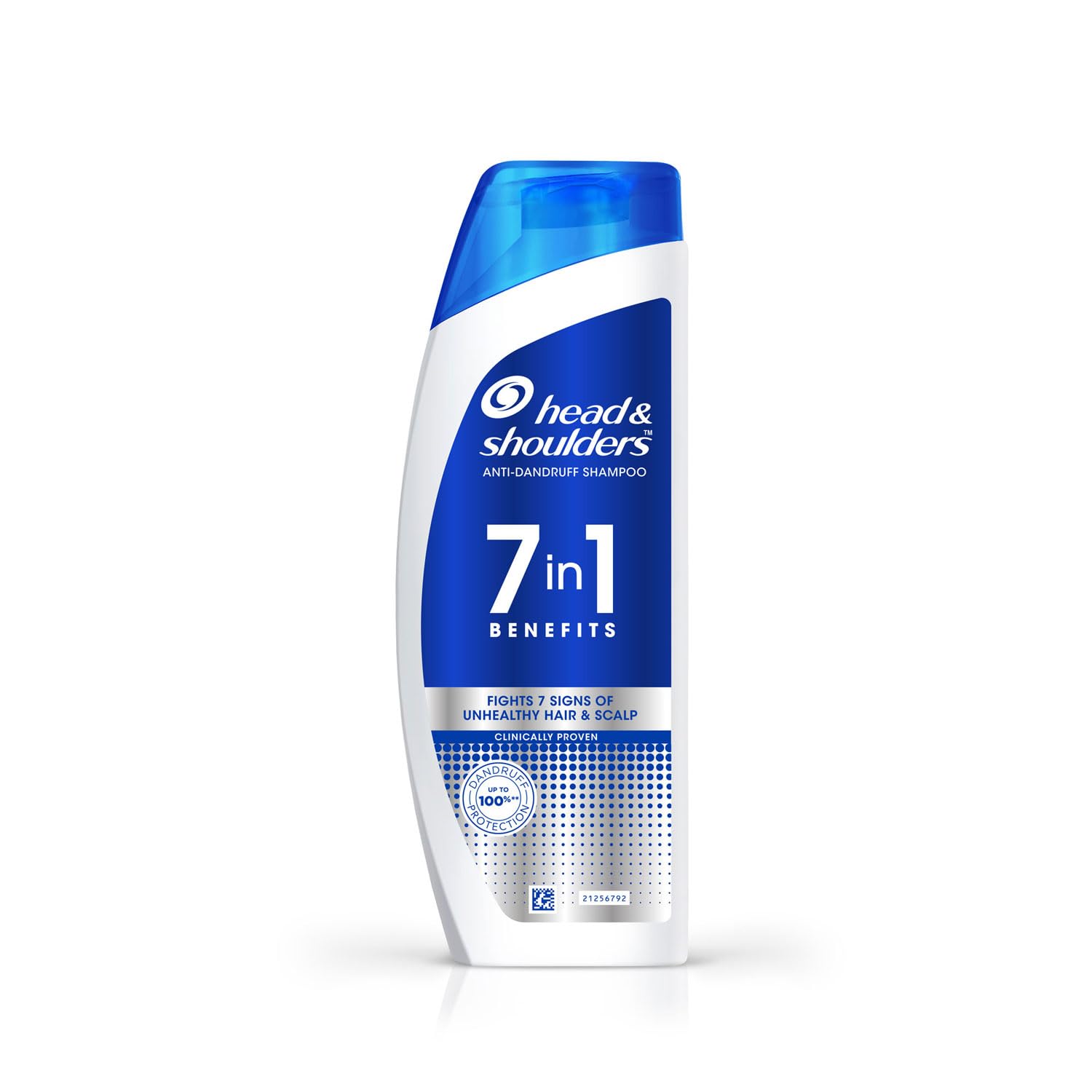 Head & Shoulders 7in1 Anti-dandruff Shampoo | Multi-action formula | Complete Solution for unhealthy scalp | 7 benefits for Men and Women, 180ml