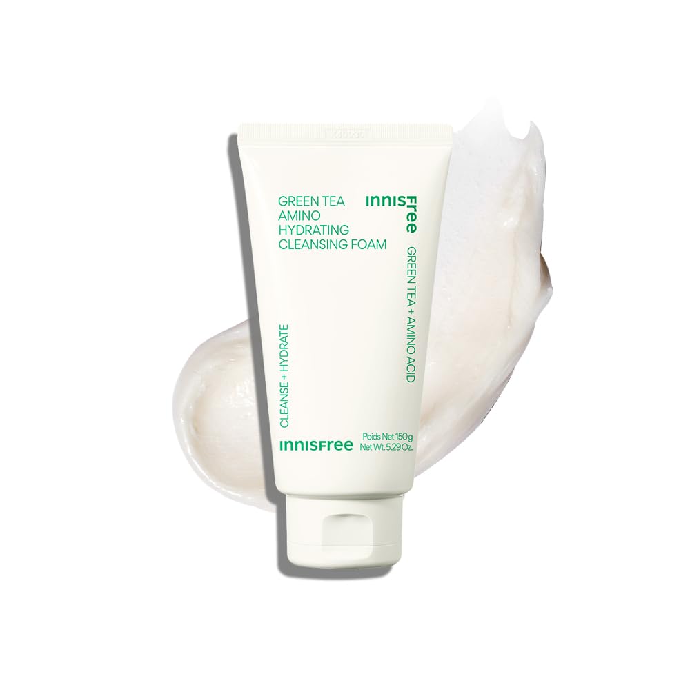 Innisfree Volcanic BHA Pore Foaming cleanser, Clogged Pore Cleanser with Volcanic Clusters | Blackhead Removal | Deep Cleansing