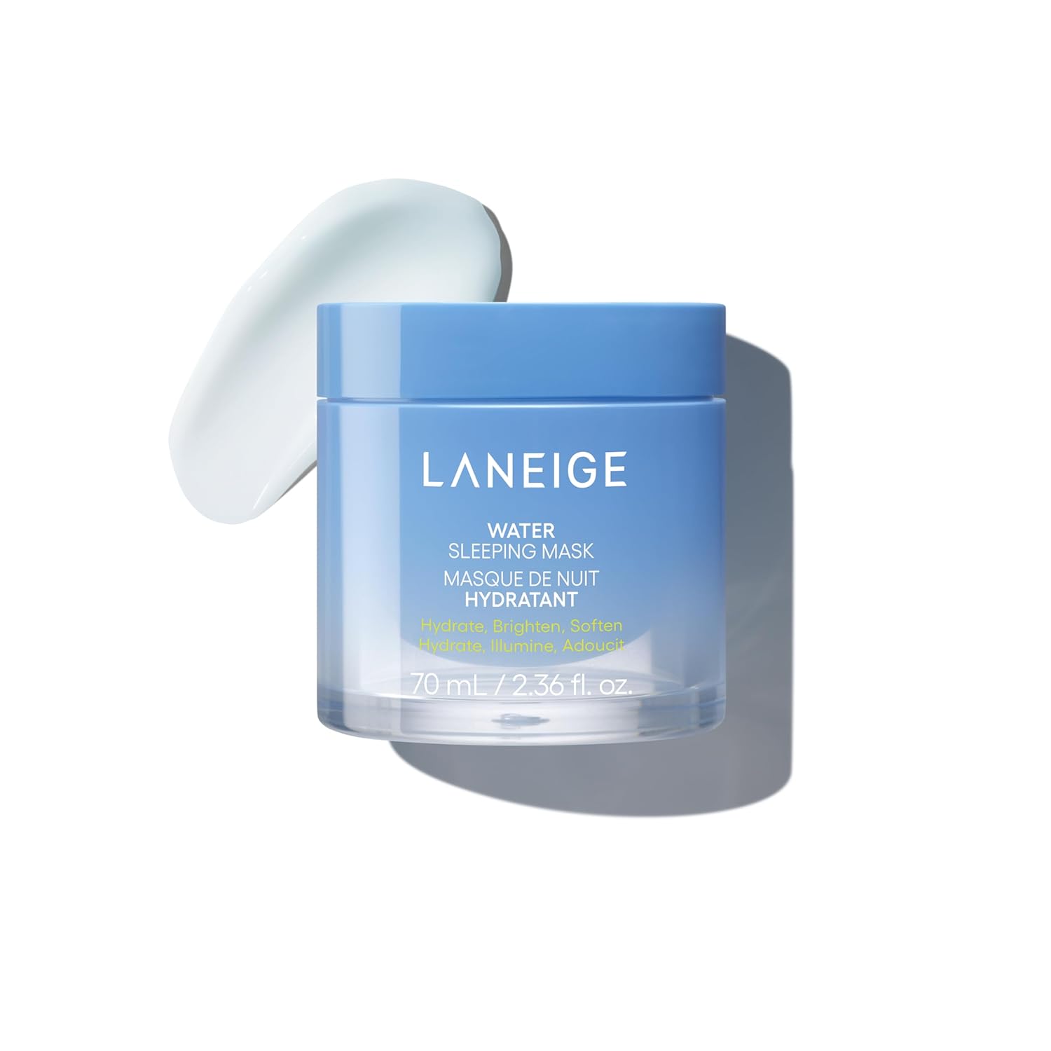 Laneige Water Sleeping Mask for Face(AD) | Hydrating Overnight Face Mask for Refreshed and Glowing Skin | Lightweight Gel Texture with Moisture Wrap | Smooth Skin Night Cream | Korean Skincare | 70 ml