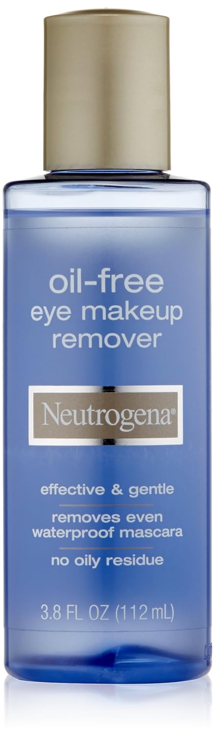 Neutrogena Oil - free Eye Makeup Remover, 3.8 Fluid Ounce (Pack of 2)