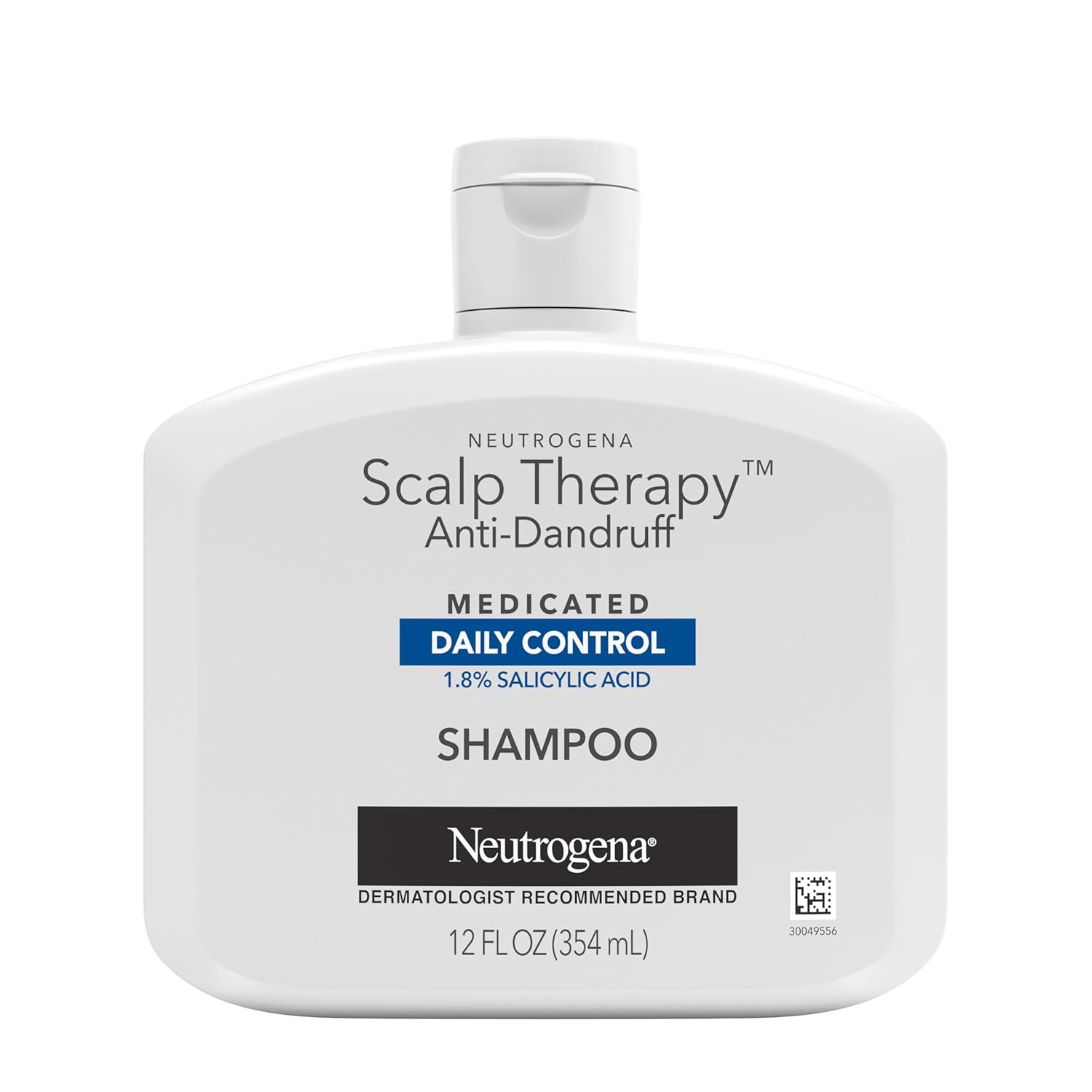 Neutrogena Scalp Therapy Anti-Dandruff Shampoo Daily Control with fragrance of warm vanilla & toasted coconut notes, 12 fl oz