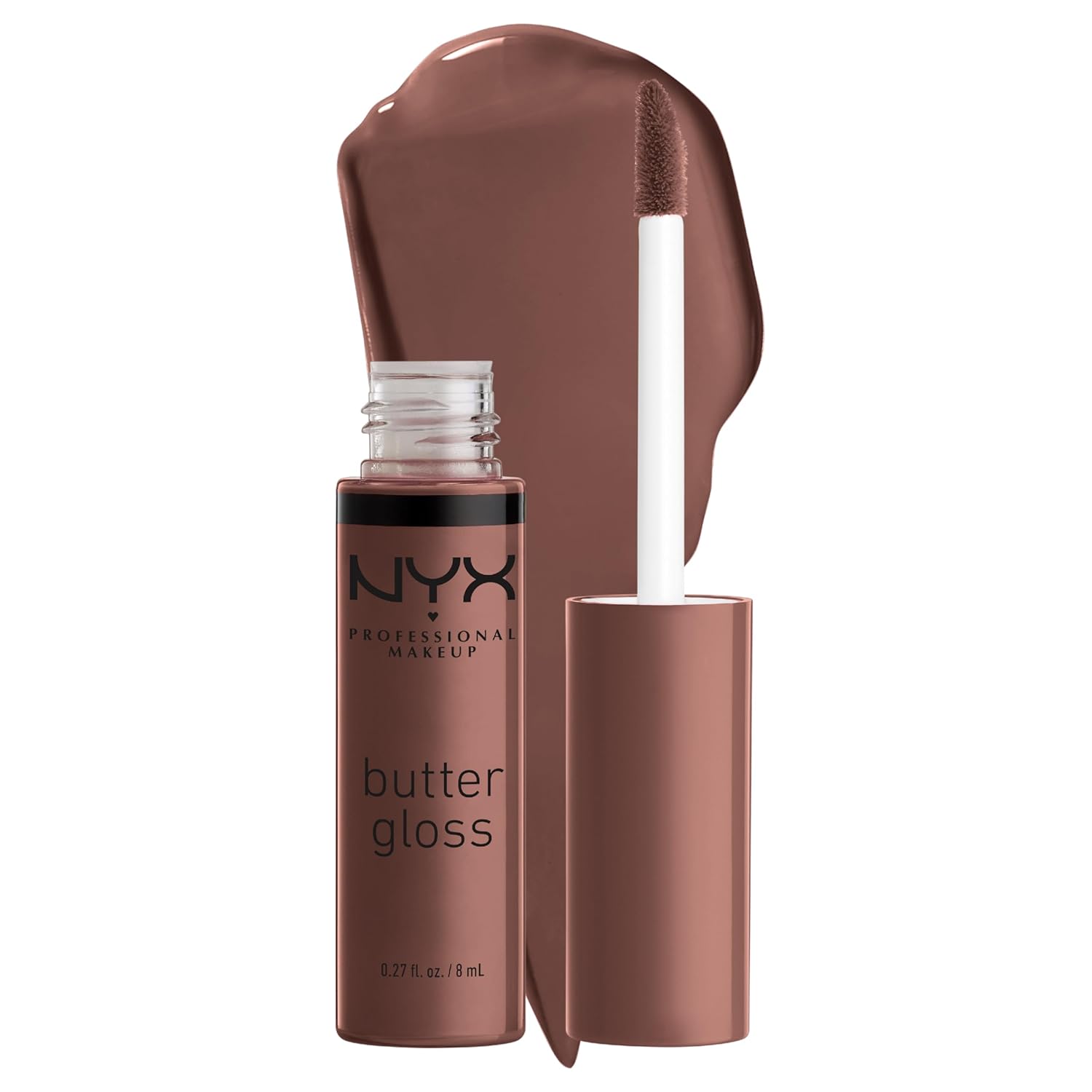 Nyx Professional Makeup Butter Lip Gloss, Sheer Finish - Ginger Snap, 8ml