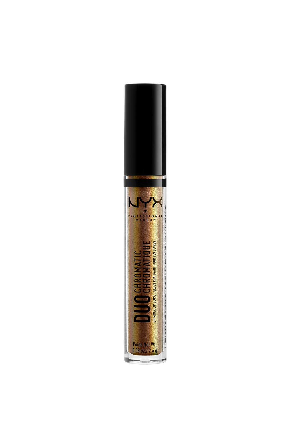 NYX PROFESSIONAL MAKEUP Duo Chromatic Lip Gloss, Cocktail Party, 0.084 Ounce