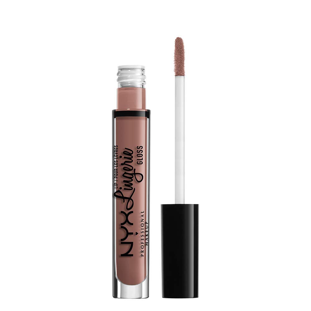 Nyx Professional Makeup Lip Lingerie Gloss, Toffee Nude, 0.11 Ounce