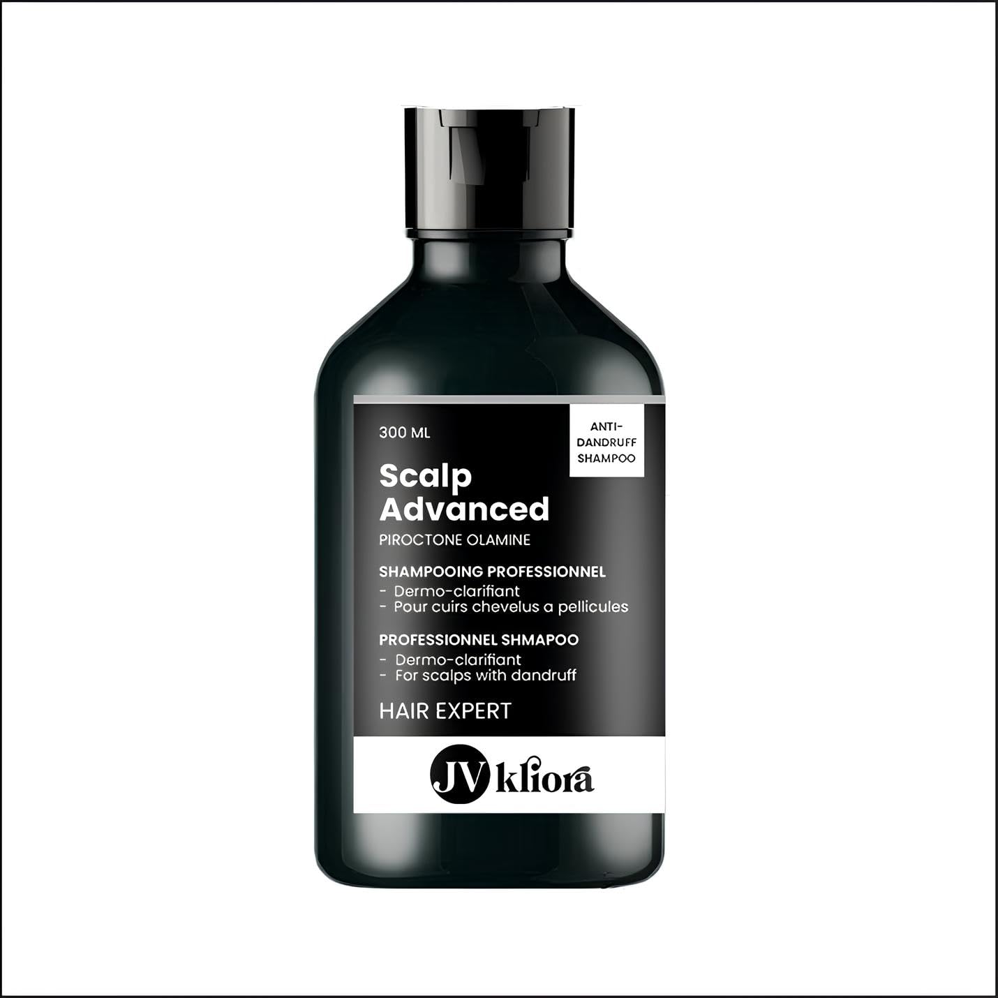 Professionnel Scalp Advanced Anti-Dandruff Dermo-Clarifier Hair Expert Shampoo 300ml | Removes Dandruff & Gently Clarifies the Scalp with Piroctone Olamine | For Men & Women