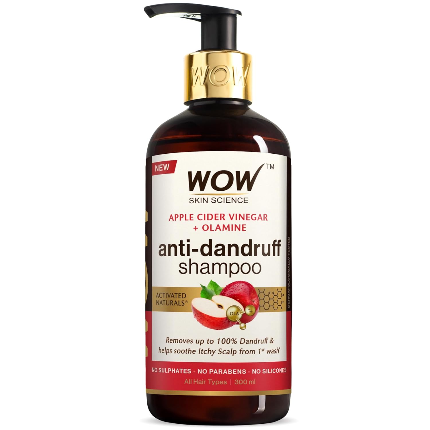 WOW Skin Science Apple Cider Vinegar Shampoo 300ml